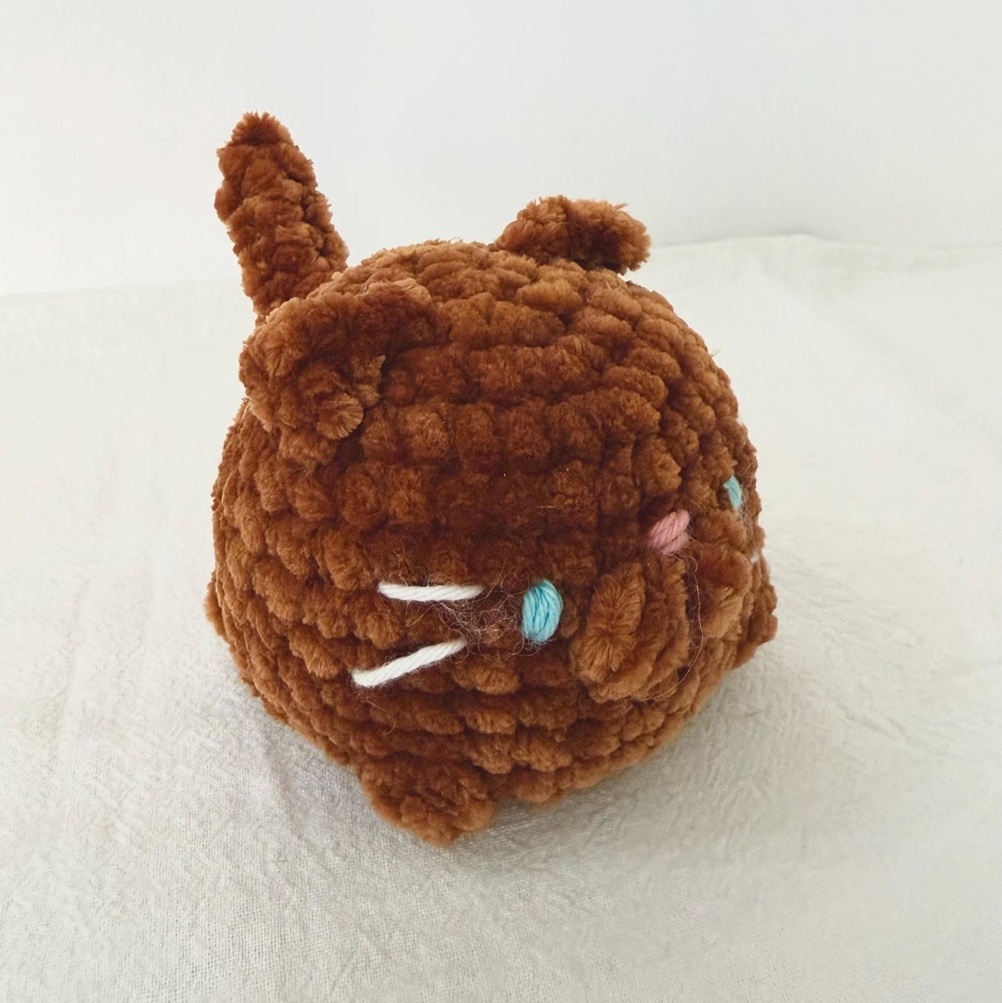 Kawaii Handmade Crochet Cat Plushies Squishy Toys