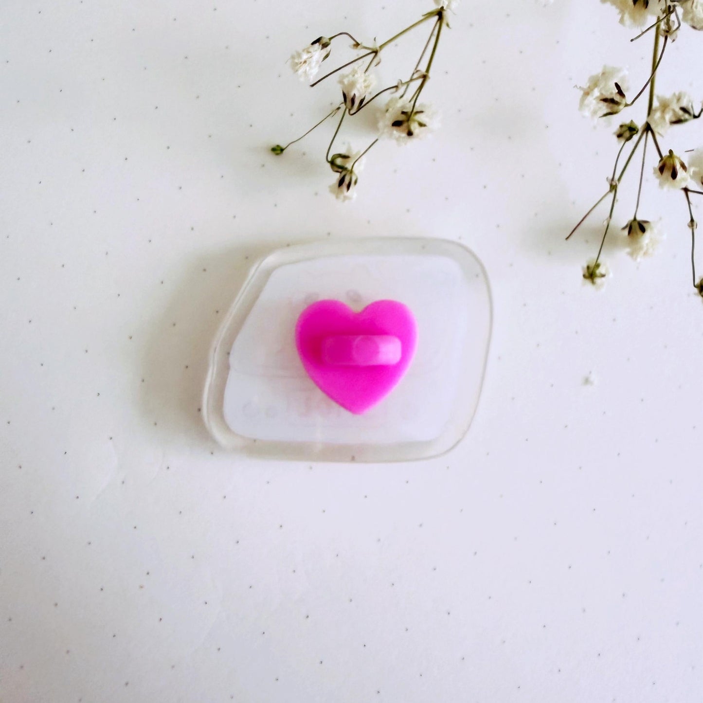 Kawaii Cute Smol Cat Epoxy Holographic Acrylic Pin Badge