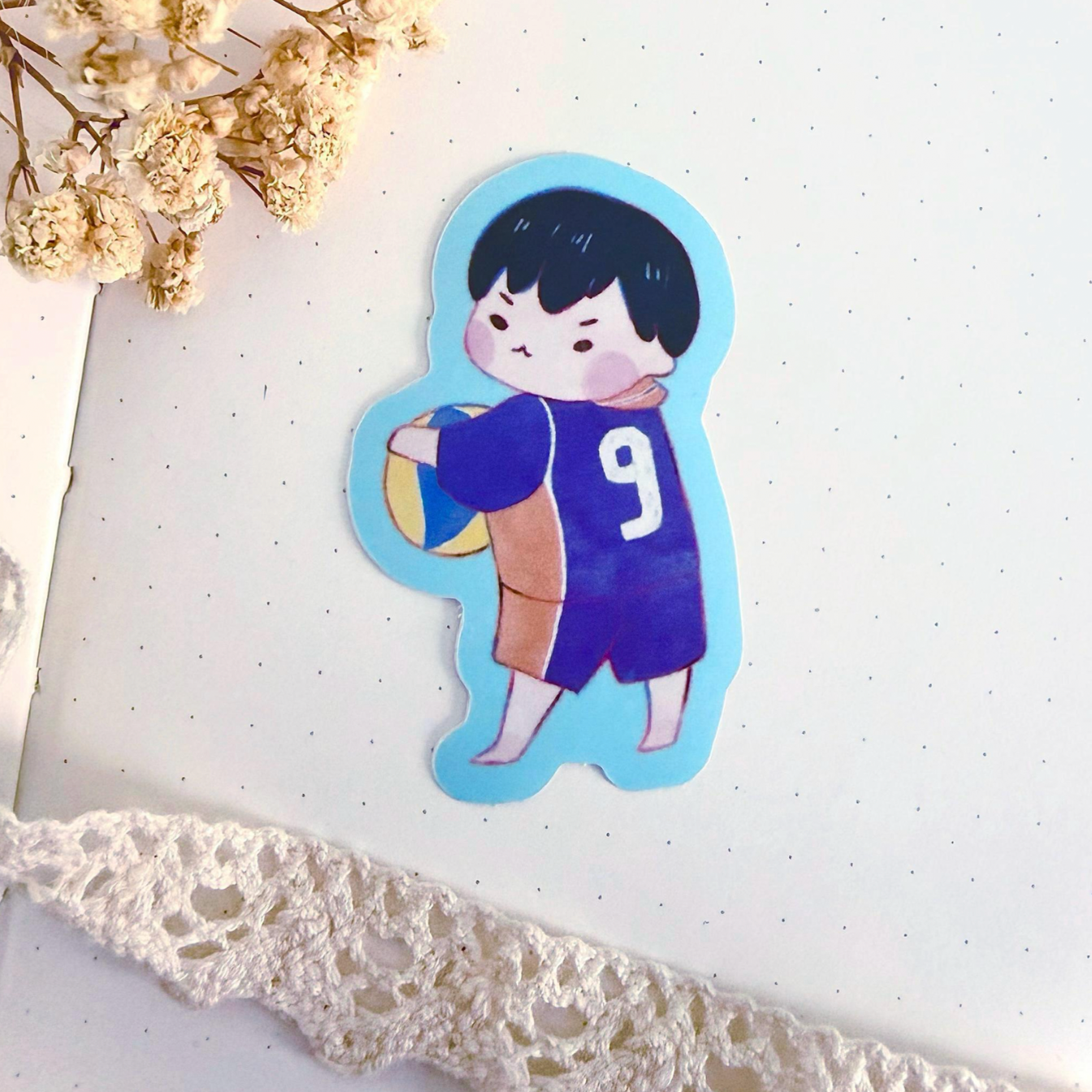 Haikyuu Vynil Stickers Hinata and Kageyama