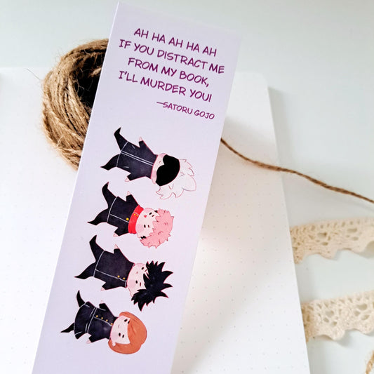 Chibi Jujutsu Kaisen Fanart Gojo Satoru Bookmark