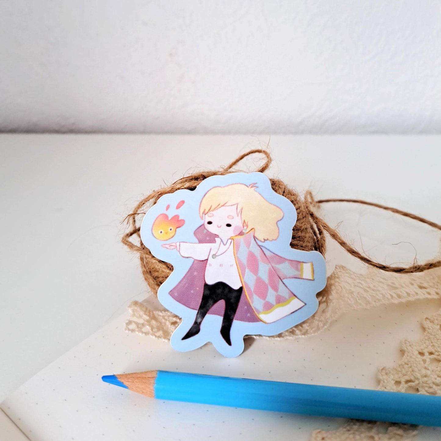 Howl’s Moving Castle Vynil Stickers (single or set)