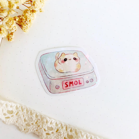 Cute Cat Smol Vynil Sticker
