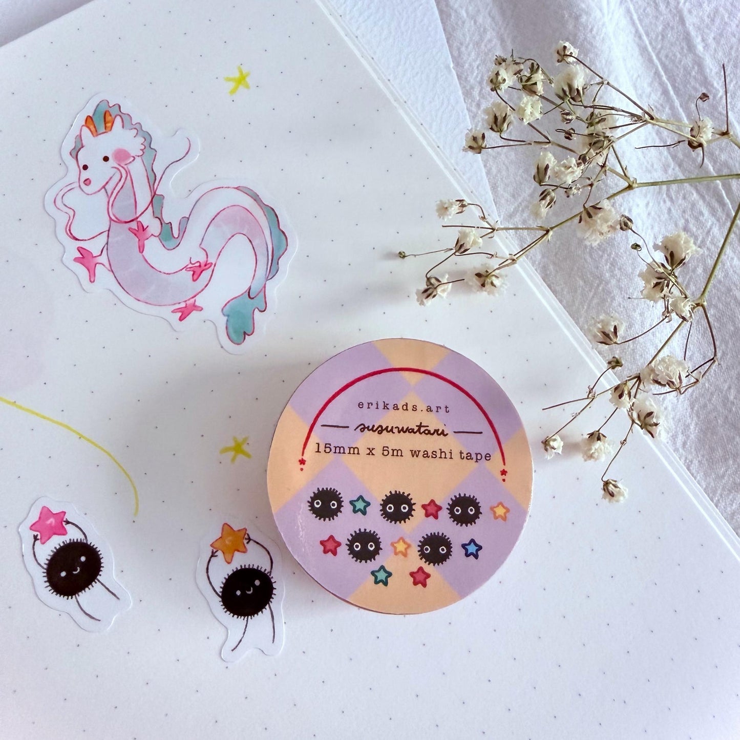 Soot Sprites Studio Ghibli Washi Tape