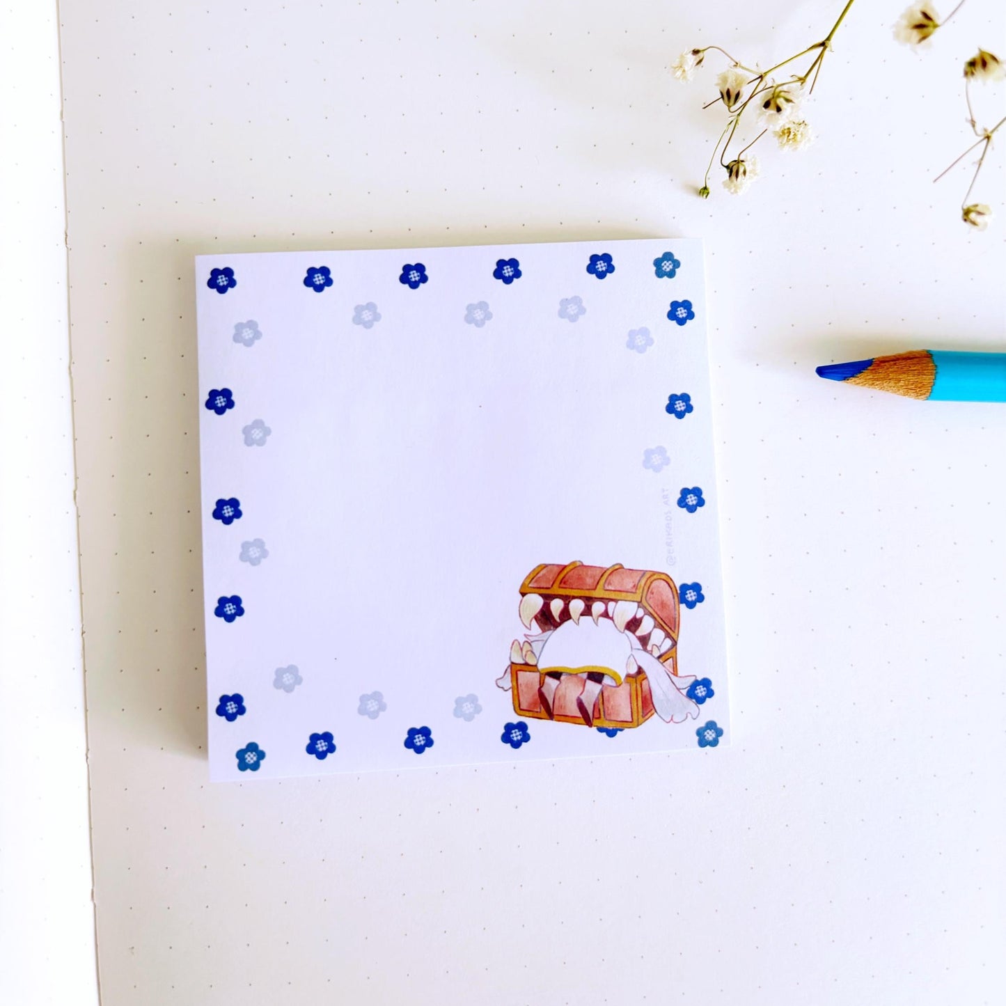 Frieren Anime Sticky Notes Notepad