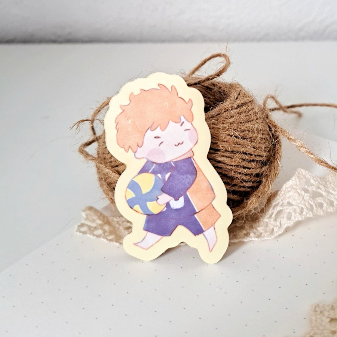 Haikyuu Vynil Stickers Hinata and Kageyama