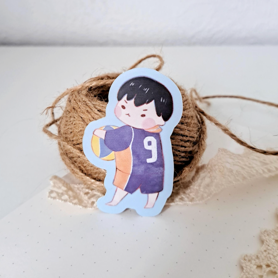 Haikyuu Vynil Stickers Hinata and Kageyama