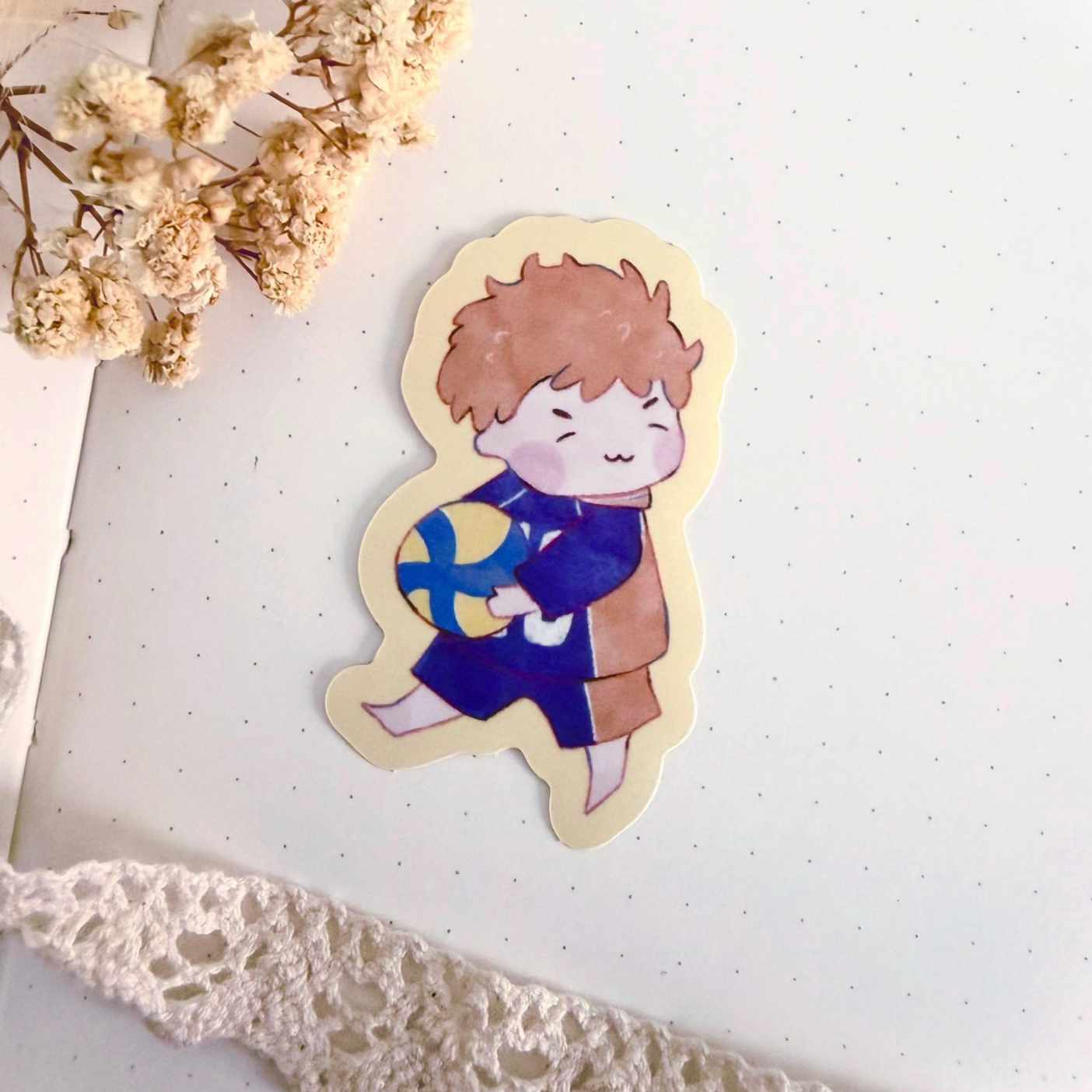 Haikyuu Vynil Stickers Hinata and Kageyama