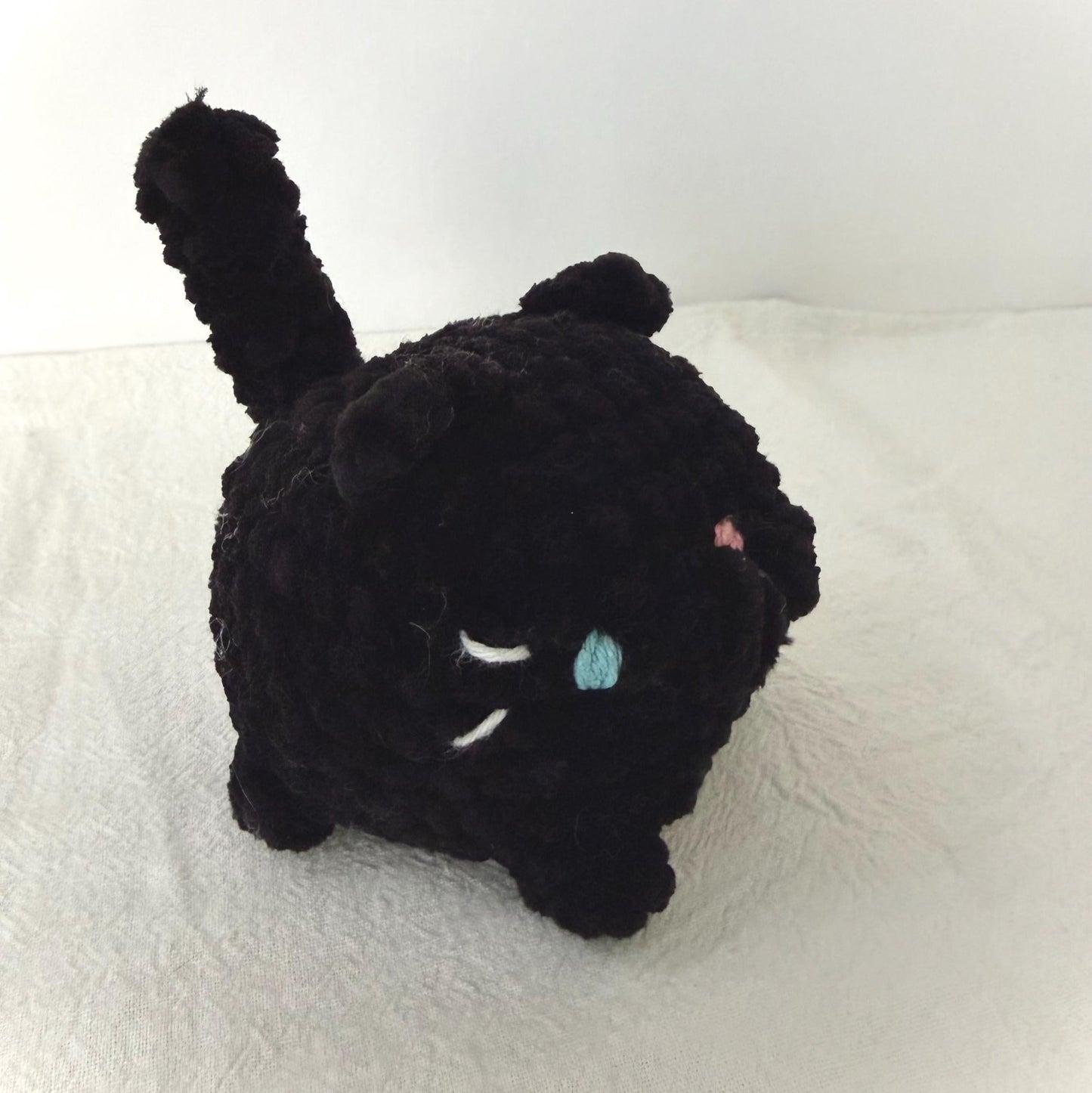 Kawaii Handmade Crochet Cat Plushies Squishy Toys
